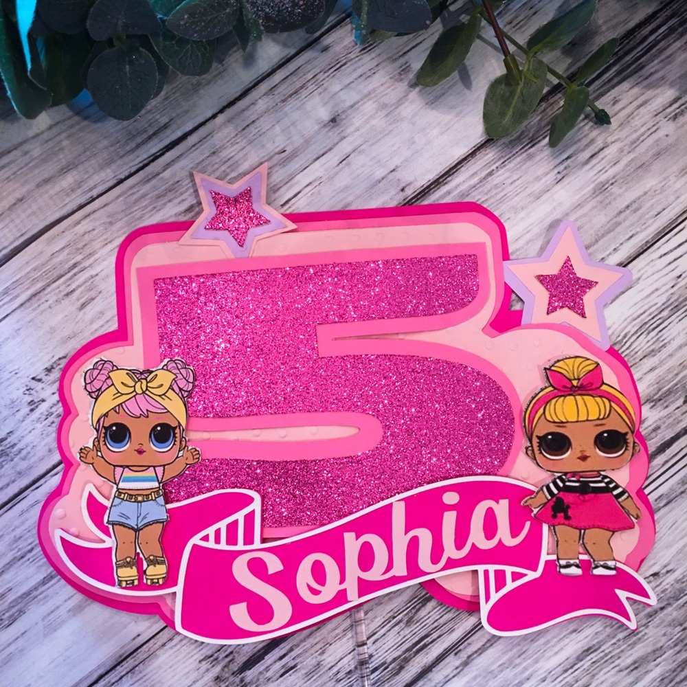 LOL Cake topper